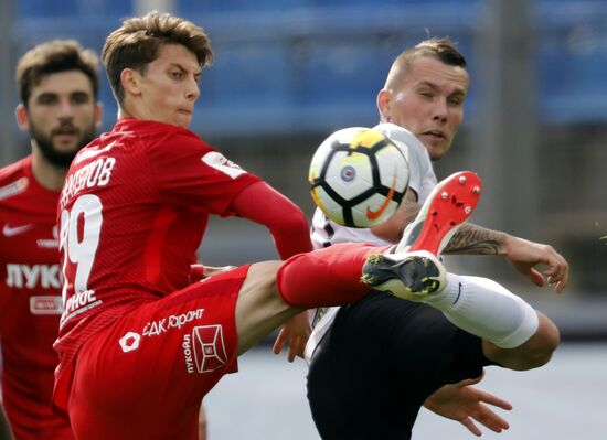 Football. Russian Premier League. Tosno vs. Spartak