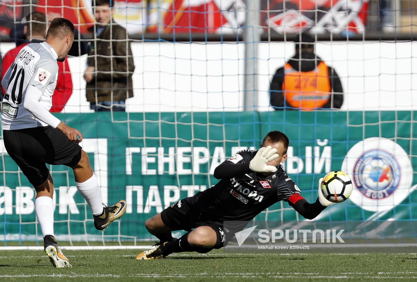 Russian Football Premier League. Tosno vs. Spartak