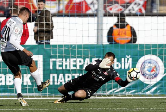 Russian Football Premier League. Tosno vs. Spartak