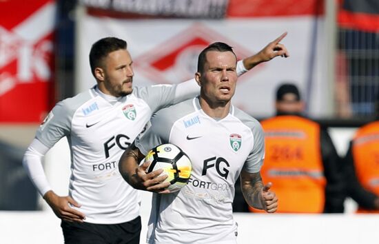 Russian Football Premier League. Tosno vs. Spartak