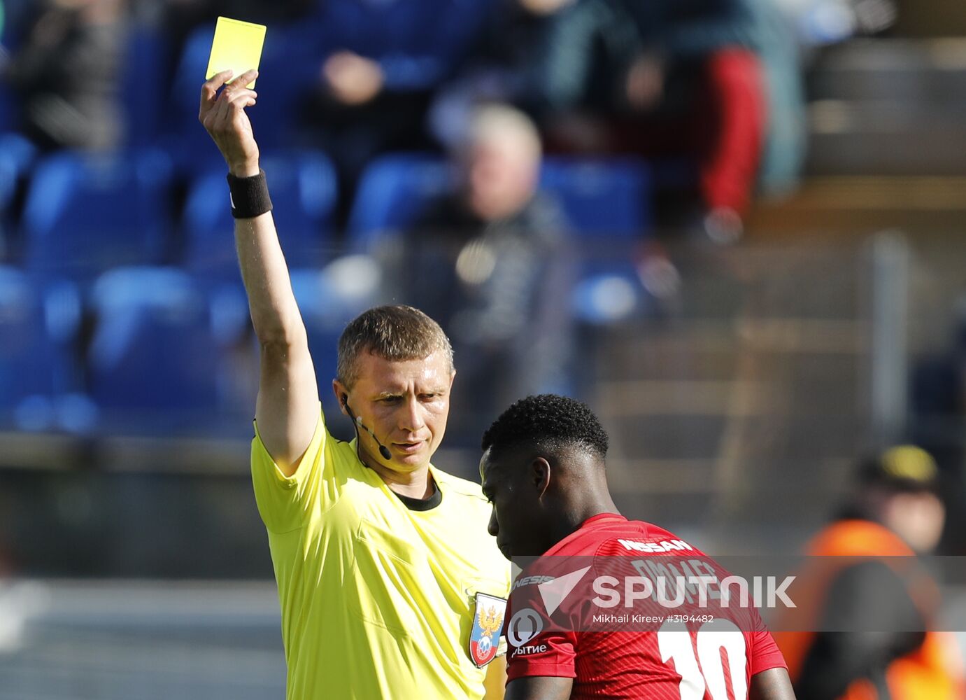Russian Football Premier League. Tosno vs. Spartak
