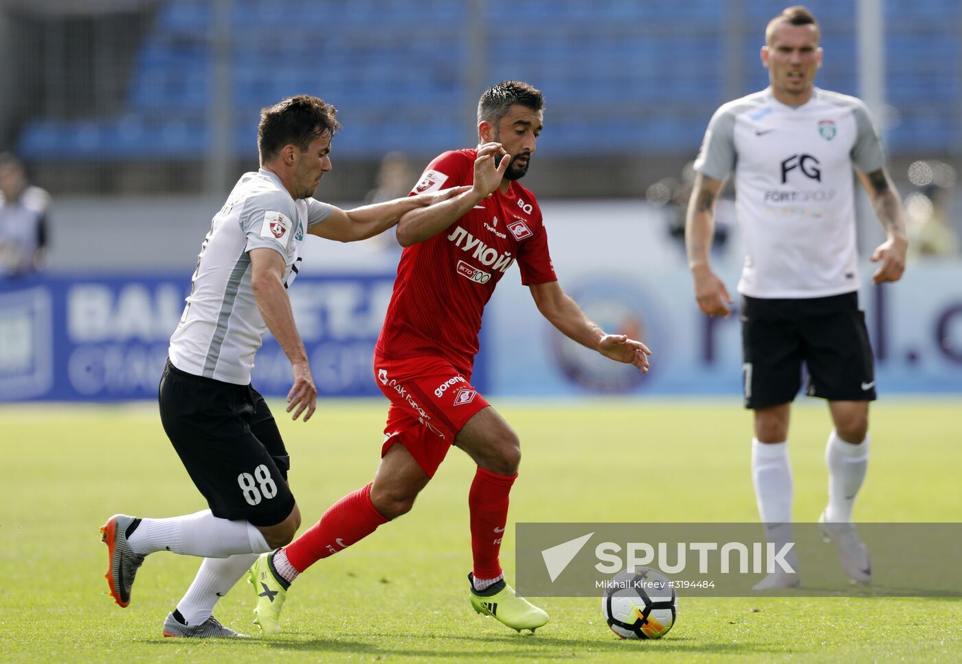 Russian Football Premier League. Tosno vs. Spartak
