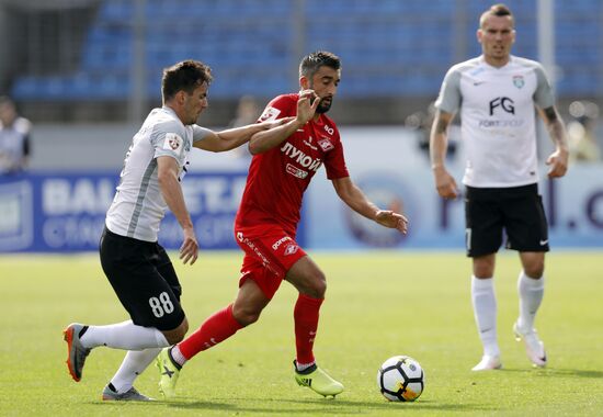Russian Football Premier League. Tosno vs. Spartak