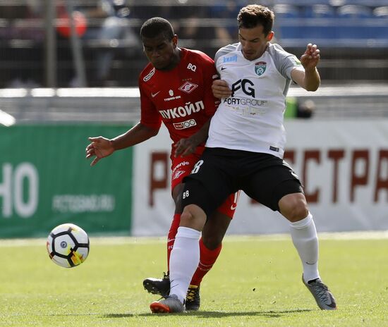 Russian Football Premier League. Tosno vs. Spartak