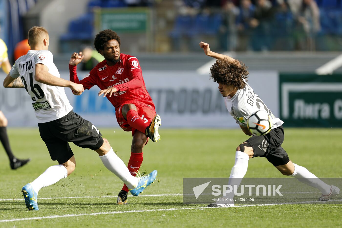 Russian Football Premier League. Tosno vs. Spartak