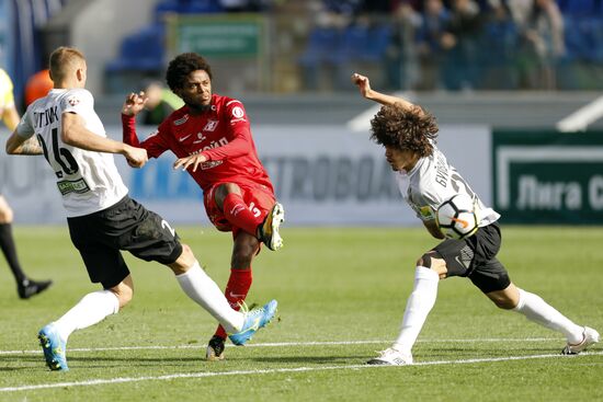 Russian Football Premier League. Tosno vs. Spartak