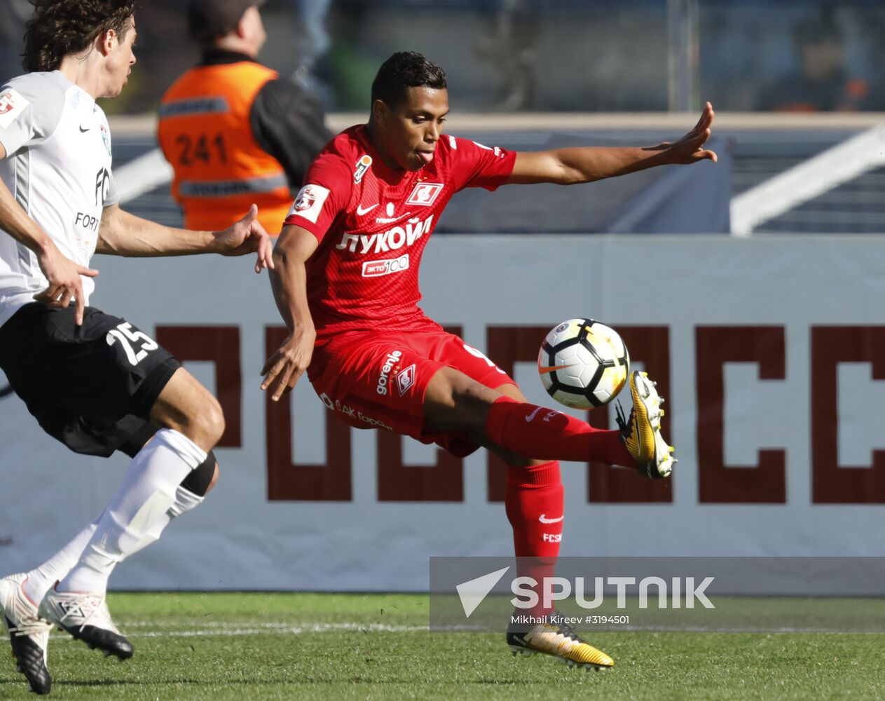Russian Football Premier League. Tosno vs. Spartak