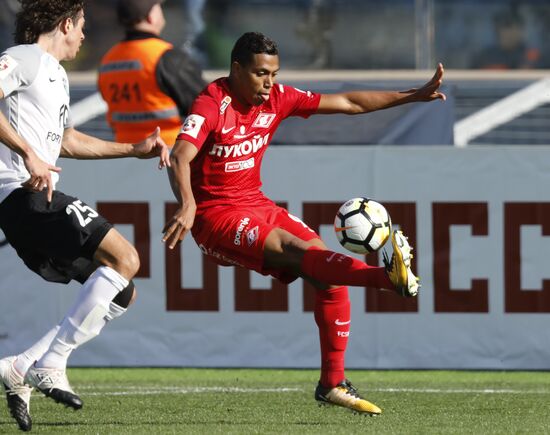 Russian Football Premier League. Tosno vs. Spartak