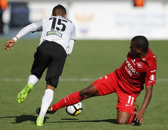 Russian Football Premier League. Tosno vs. Spartak