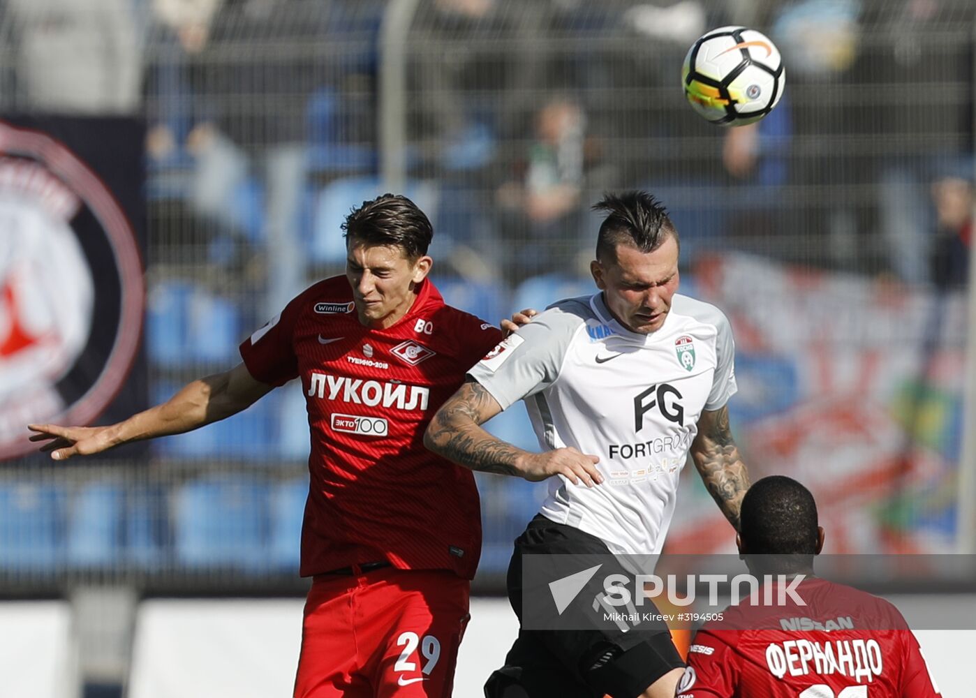 Russian Football Premier League. Tosno vs. Spartak