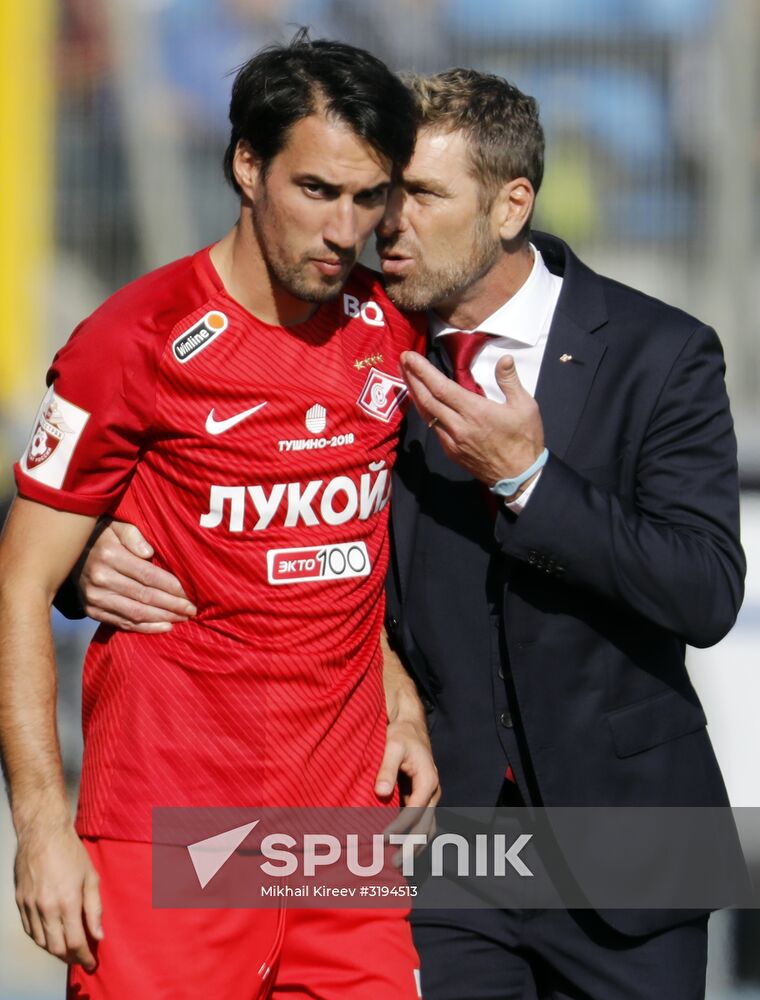 Russian Football Premier League. Tosno vs. Spartak