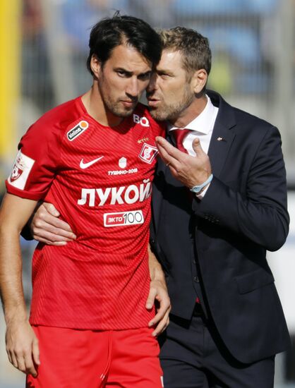 Russian Football Premier League. Tosno vs. Spartak