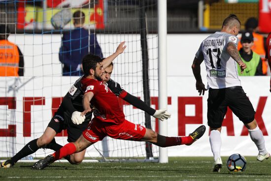 Russian Football Premier League. Tosno vs. Spartak