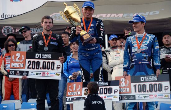 International drifting competition in Vladivostok