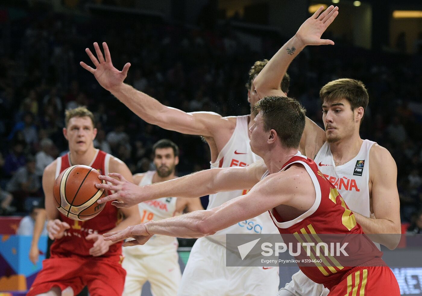 Men's FIBA EuroBasket 2017. Bronze medal match