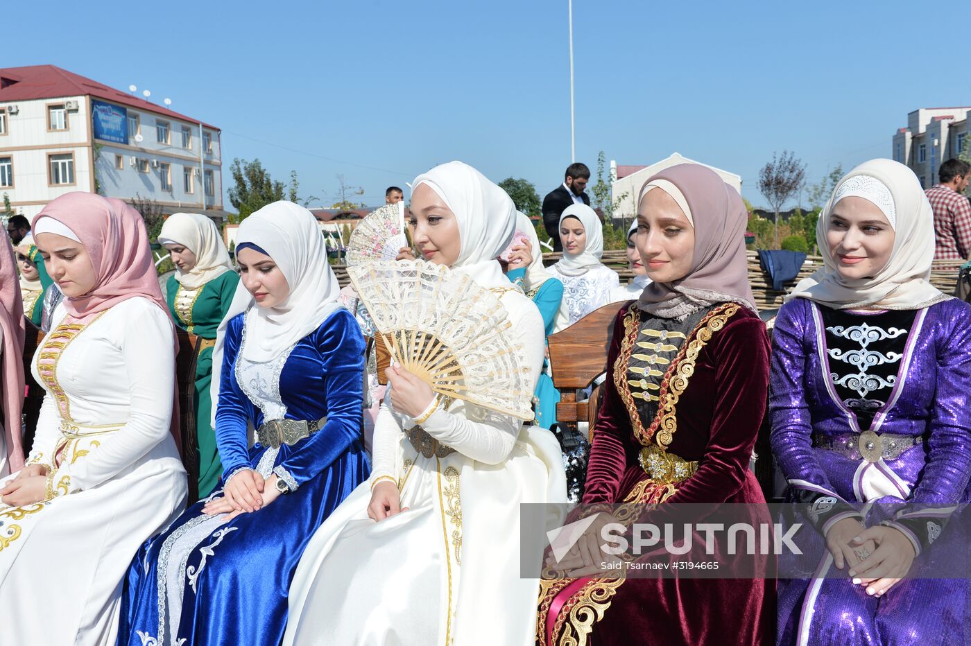 Flower park opens in Grozny