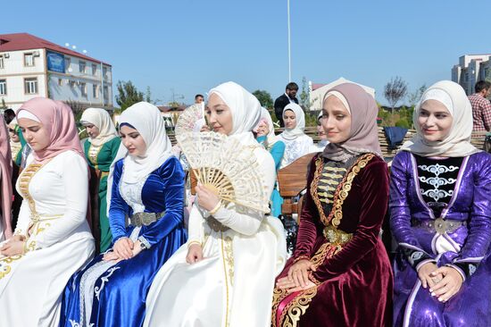 Flower park opens in Grozny