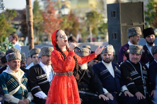 Flower park opens in Grozny