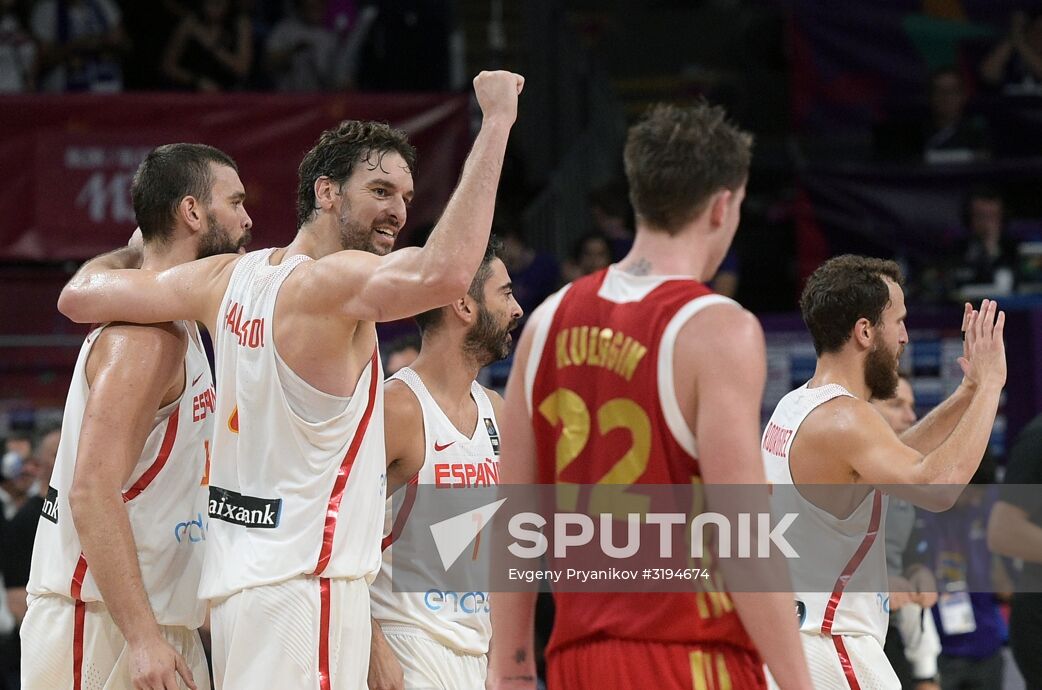 Men's FIBA EuroBasket 2017. Bronze medal match