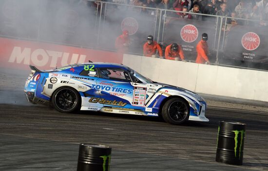 International drifting competition in Vladivostok