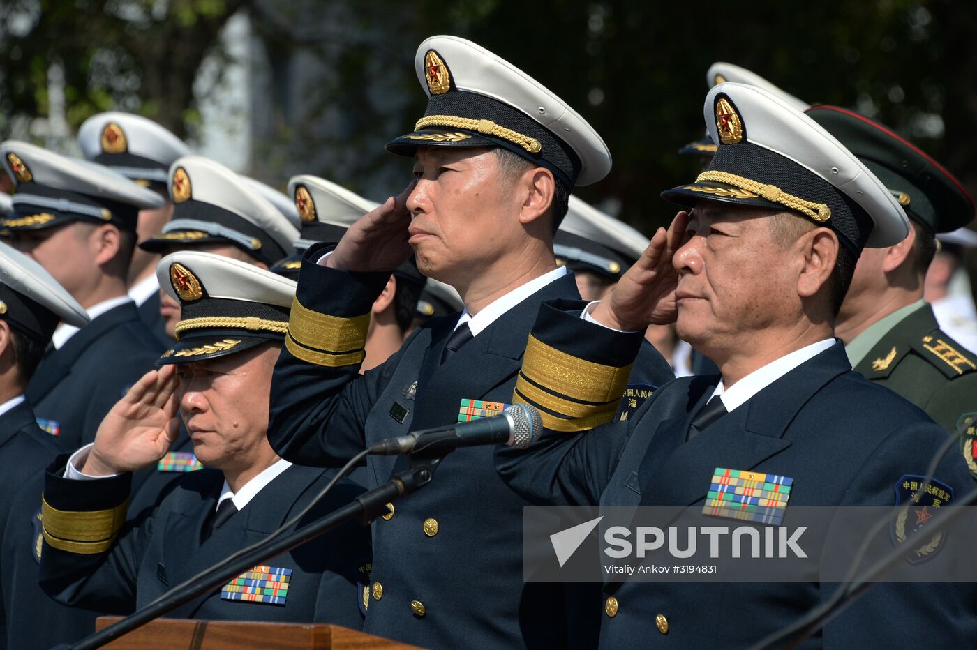 Chinese warships arrive in Vladivostok