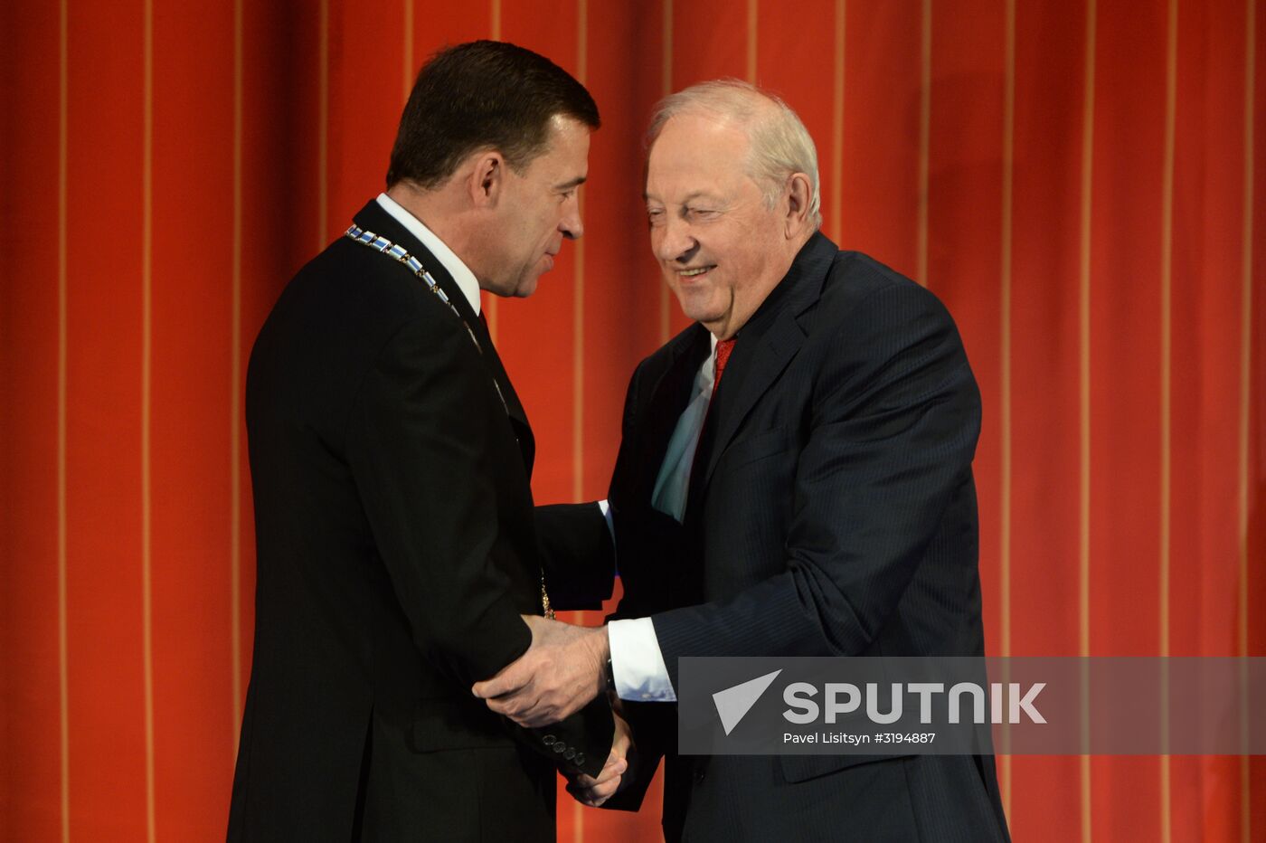 Sverdlovsk Region Governor Yevgeny Kuivashev inaugurated into office