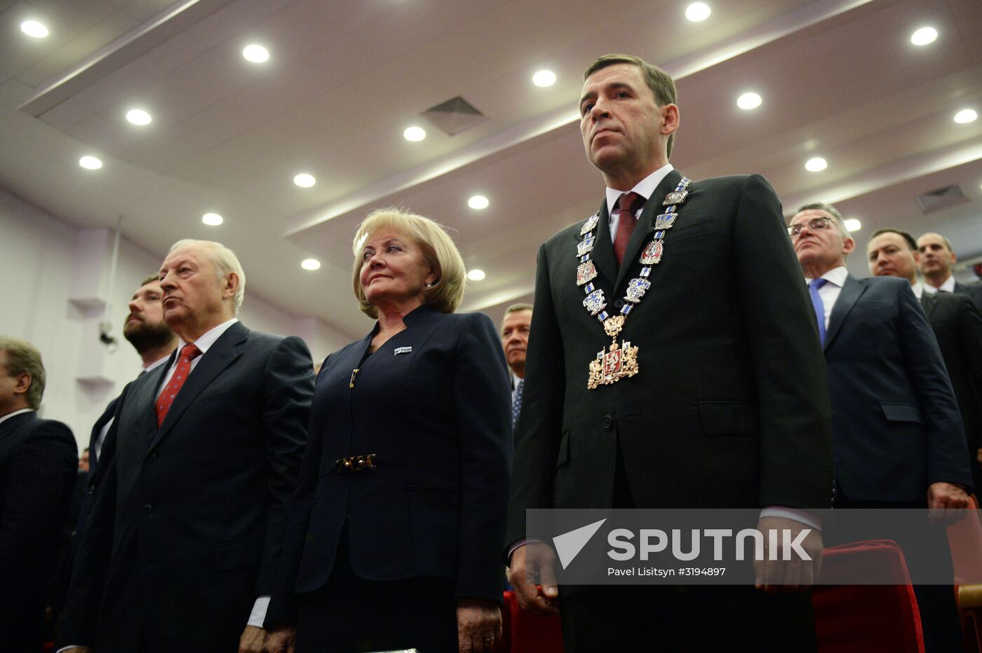Sverdlovsk Region Governor Yevgeny Kuivashev inaugurated into office