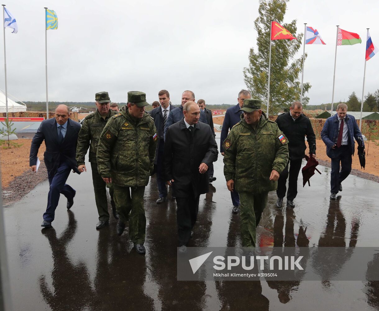 President Vladimir Putin visits Leningrad Region