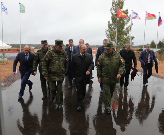 President Vladimir Putin visits Leningrad Region