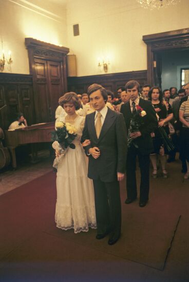 Karpov's and Kuimova's wedding