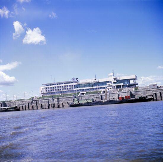 Riverboat Station in Komsomolsk-on-Amur
