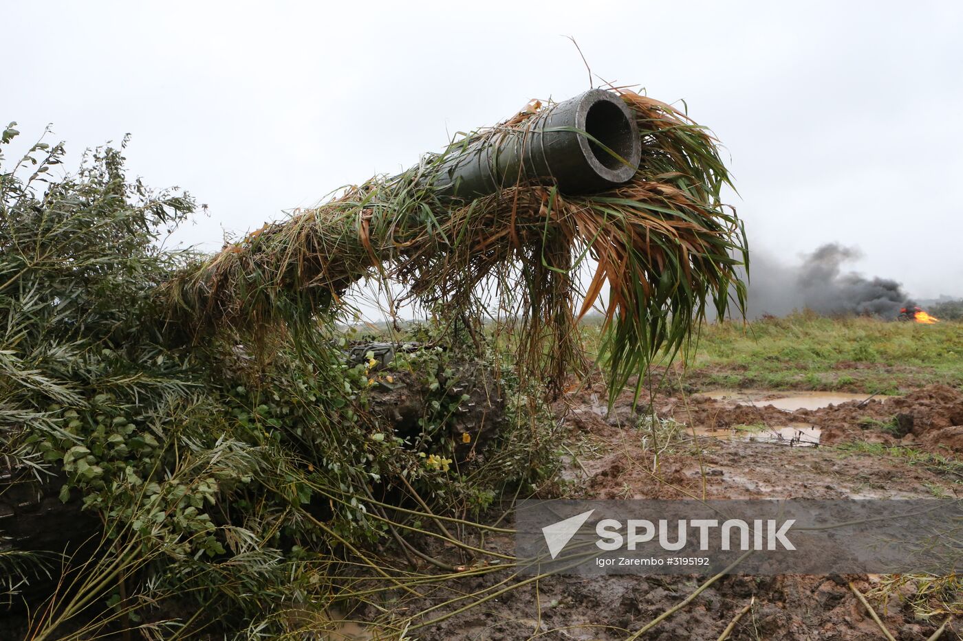 Tactical maneuvers by Baltic Fleet motorized infantry in Kaliningrad Region