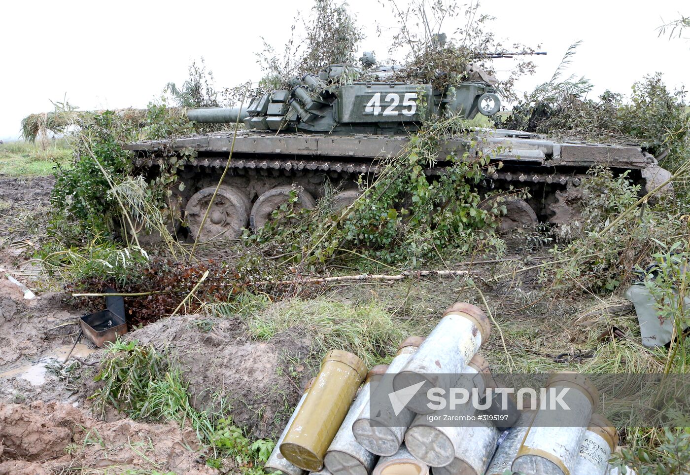 Tactical maneuvers by Baltic Fleet motorized infantry in Kaliningrad Region