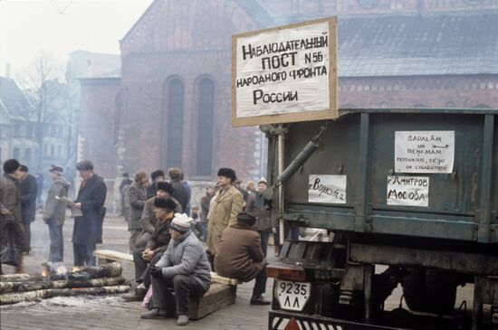 January 1991 in Riga
