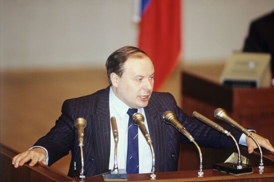 Deputy Prime Minister Yegor Gaidar