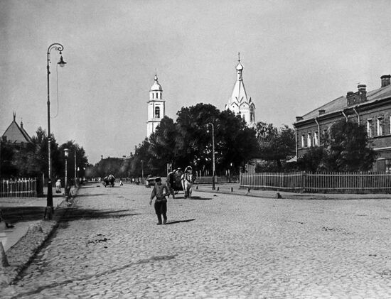 Shabolovka Street in Moscow