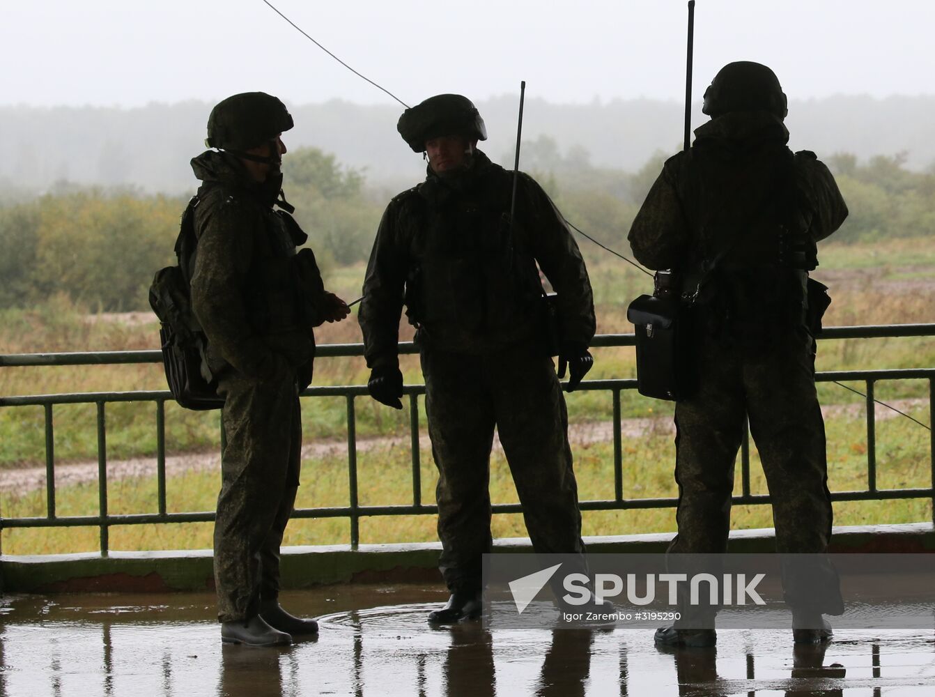 Tactical maneuvers by Baltic Fleet motorized infantry in Kaliningrad Region