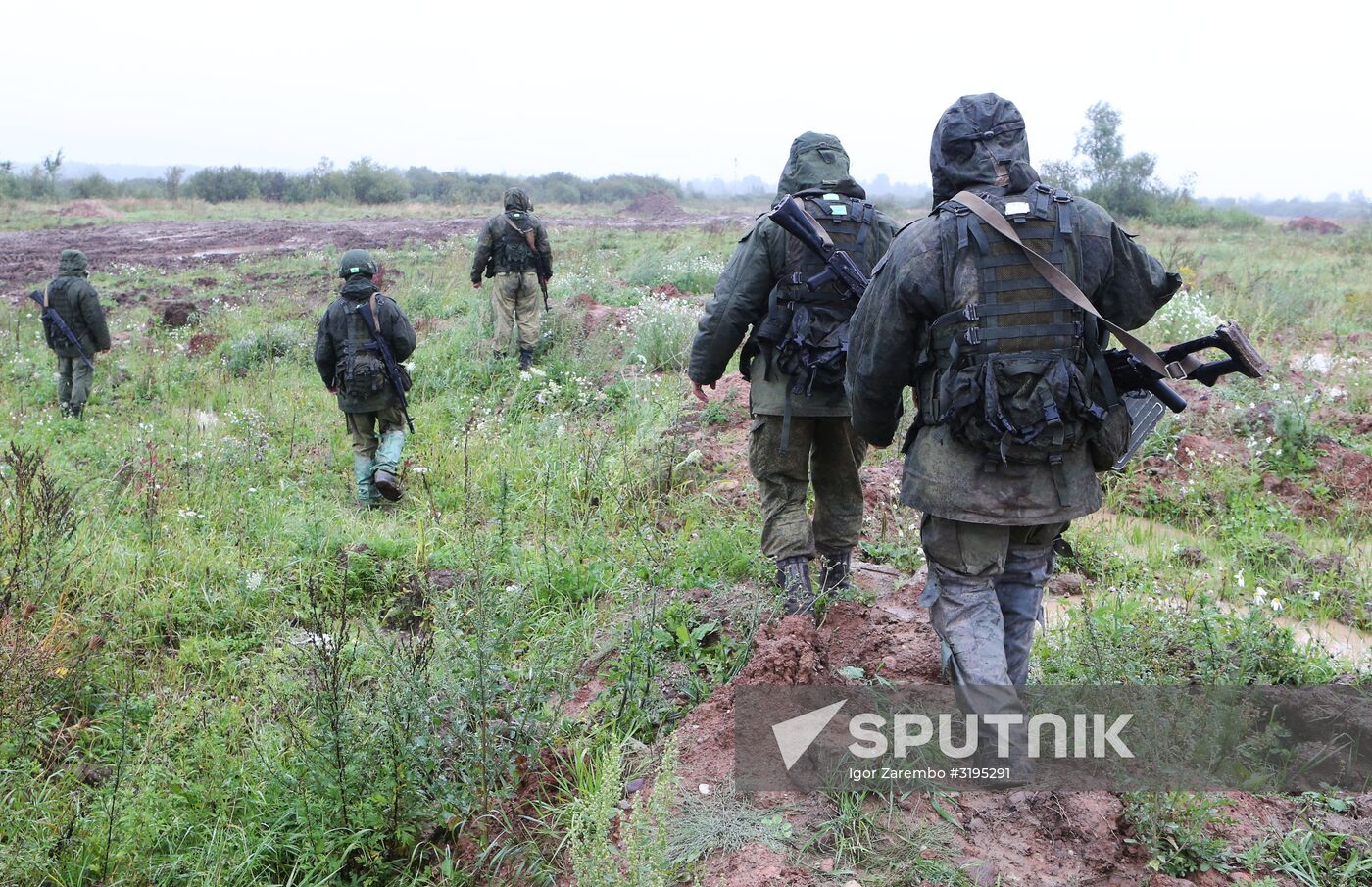 Tactical maneuvers by Baltic Fleet motorized infantry in Kaliningrad Region