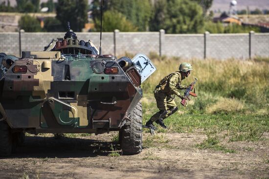 Issyl-Kul Anti-Terror drills in Kyrgystan