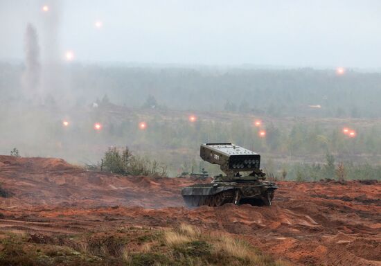 Zapad-2017 Russian-Belarusian exercises in Leningrad region