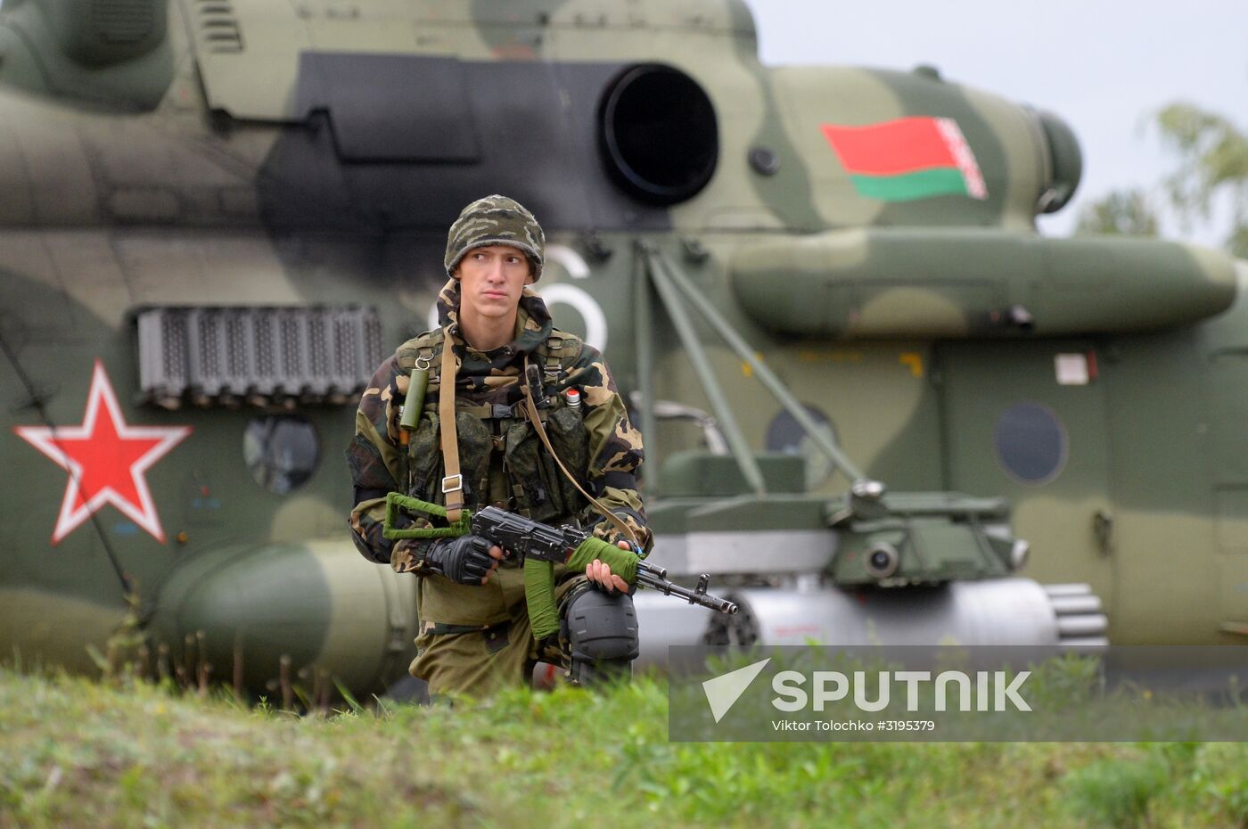 Zapad-2017 Russian-Belarusian exercises in Belarus