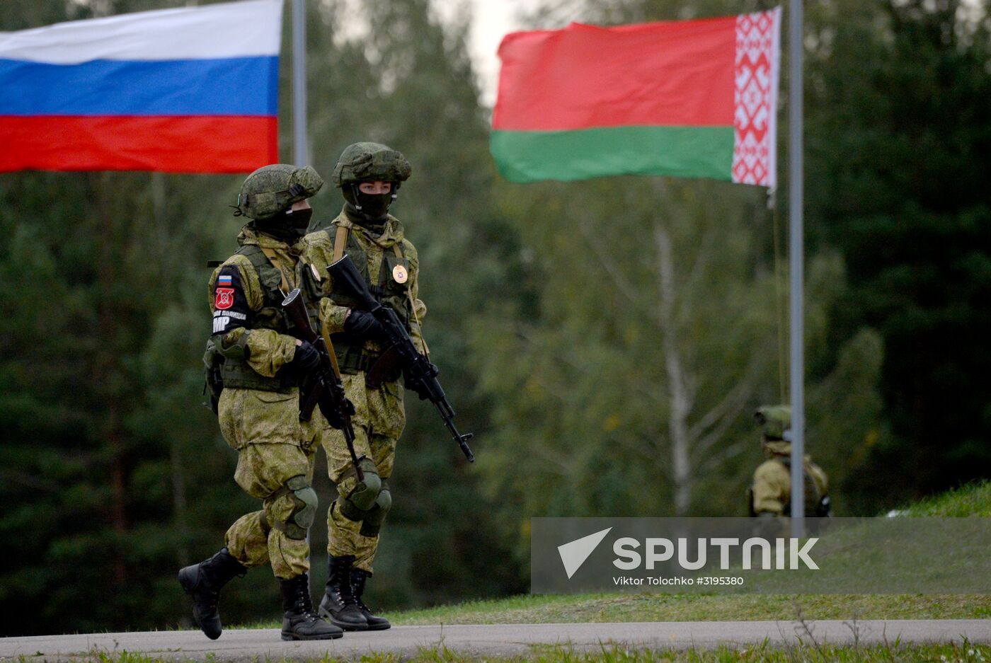 Zapad-2017 Russian-Belarusian exercises in Belarus