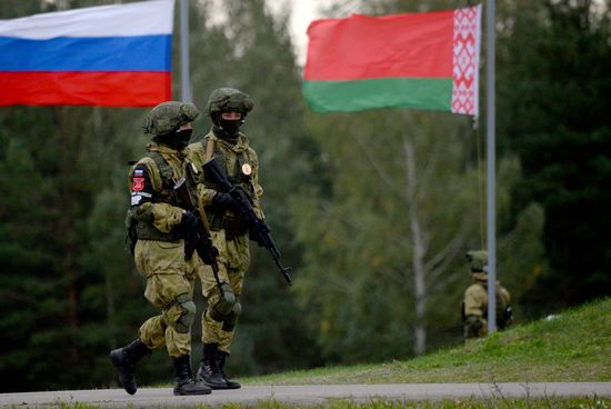 Zapad-2017 Russian-Belarusian exercises in Belarus