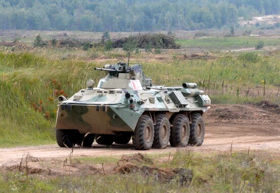 Zapad-2017 Russian-Belarusian exercises in Belarus