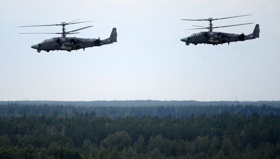 Zapad-2017 Russian-Belarusian exercises in Belarus