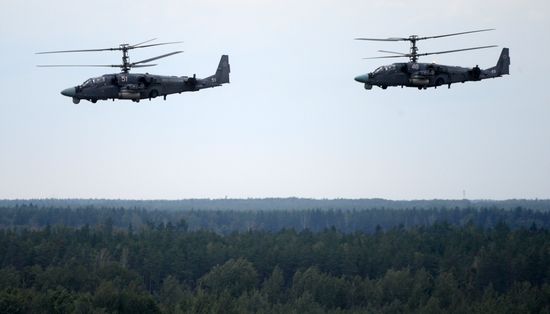 Zapad-2017 Russian-Belarusian exercises in Belarus