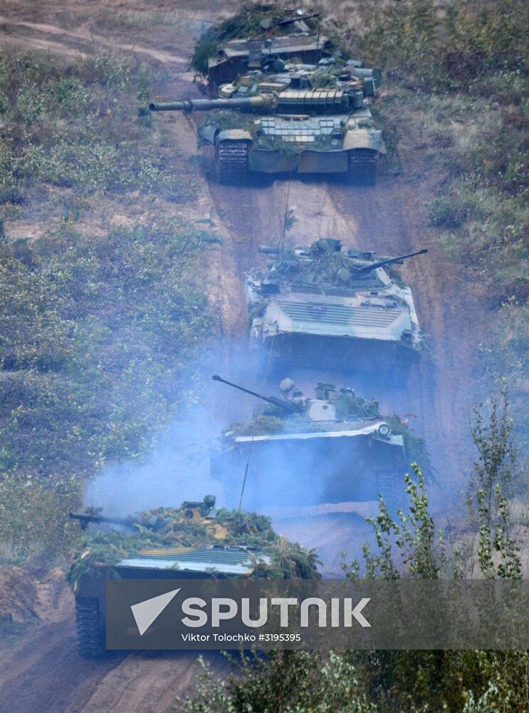 Zapad-2017 Russian-Belarusian exercises in Belarus