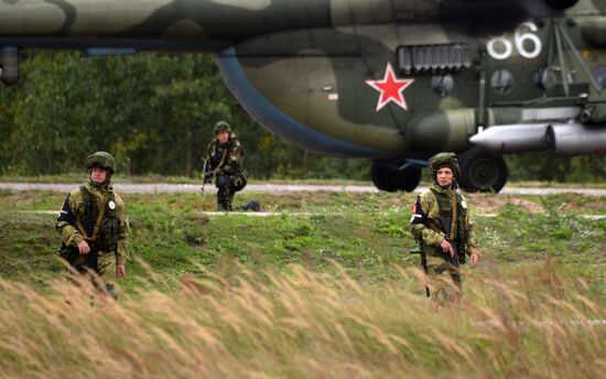 Zapad-2017 Russian-Belarusian exercises in Belarus