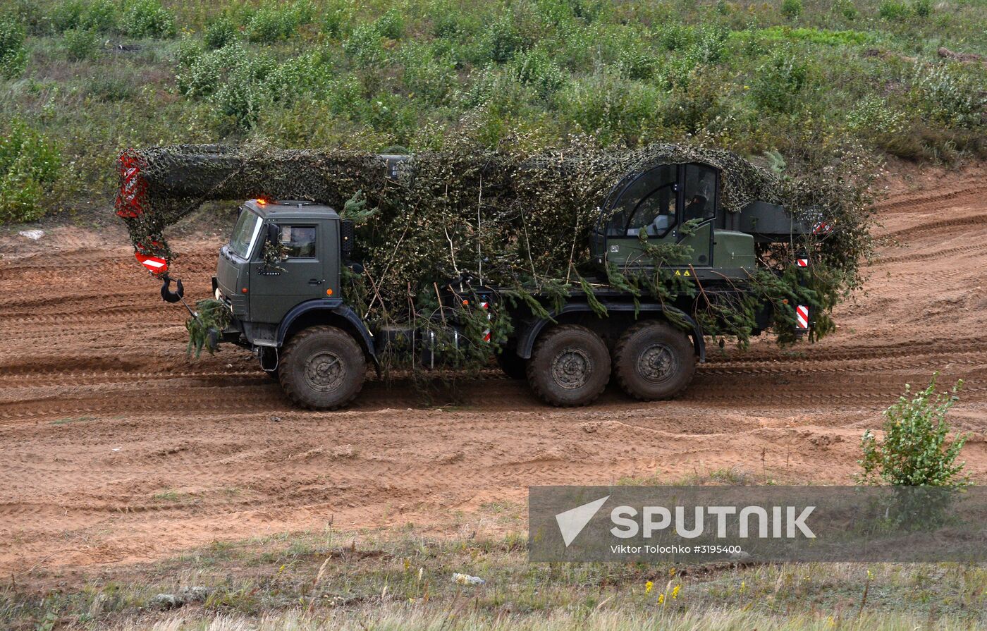 Zapad-2017 Russian-Belarusian exercises in Belarus