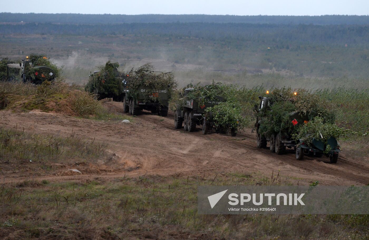 Zapad-2017 Russian-Belarusian exercises in Belarus